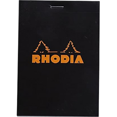 Rhodia Notepads Black Graph 80S 3-3/8X4-3/4-Pen Boutique Ltd