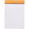 Rhodia Notepads Orange Graph 80S 3-3/8X4-3/4-Pen Boutique Ltd