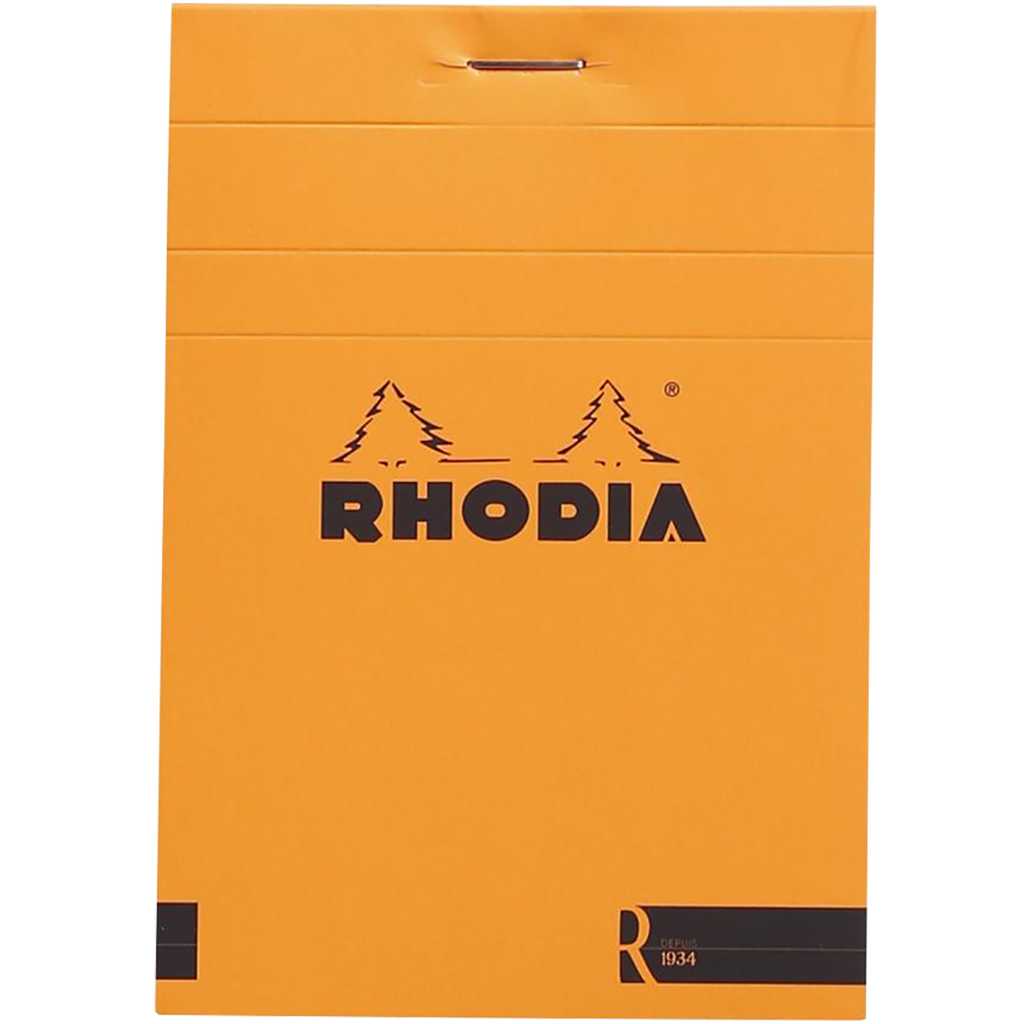 Rhodia Premium R Notepads - Orange - Lined-Pen Boutique Ltd