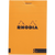 Rhodia Premium R Notepads - Orange - Lined-Pen Boutique Ltd