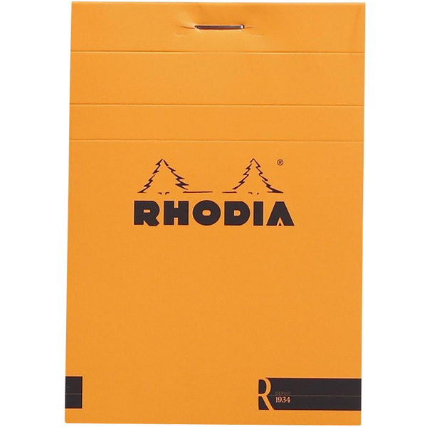 Rhodia Premium R Notepads - Orange - Lined-Pen Boutique Ltd