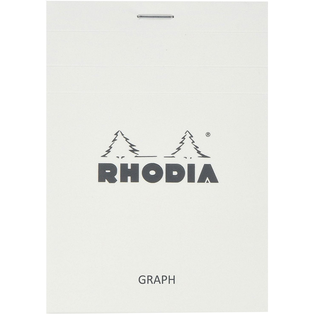 Rhodia Ice Staplebound Notepad - Graph 3-3/8" X 4-3/4-Pen Boutique Ltd