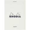 Rhodia Ice Staplebound Notepad - Graph 3-3/8" X 4-3/4-Pen Boutique Ltd