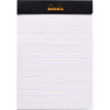 Rhodia N° 12 Pad - Black - Lined Ruling-Pen Boutique Ltd