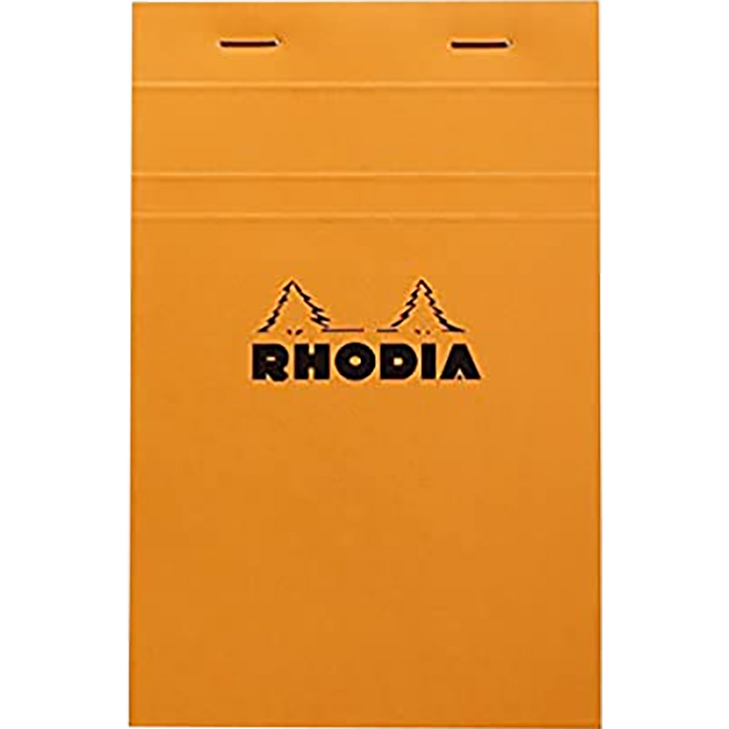 Rhodia Notepads Graph Orange 80S 4-3/8X6-3/8-Pen Boutique Ltd