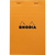Rhodia Notepads Graph Orange 80S 4-3/8X6-3/8-Pen Boutique Ltd