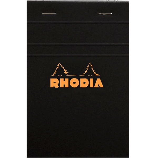 Rhodia Pad Gph Blk 80S 43/8X6-3/8-Pen Boutique Ltd