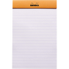 Rhodia Notepads Lined Orange 3 3/8 X 4 3/4-Pen Boutique Ltd
