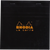 Rhodia Le Carre Square Notepads Small (5 3/4 x 5 3/4) with Black-Pen Boutique Ltd