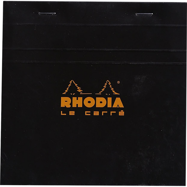 Rhodia Le Carre Square Notepads Small (5 3/4 x 5 3/4) with Black-Pen Boutique Ltd
