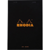 Rhodia Pad Blank Black 80S 6 X8-1/4-Pen Boutique Ltd
