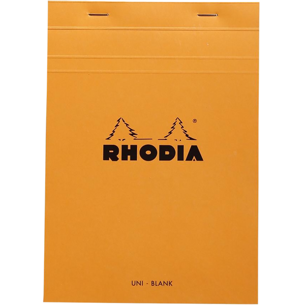 Rhodia Pad Blank Org 80S 6 X8-1/4-Pen Boutique Ltd