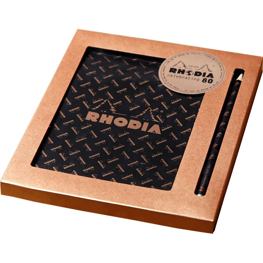 Rhodia 80th Anniversary Pad Limited Edition Boxed Gift Set-Pen Boutique Ltd