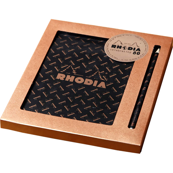 Rhodia 80th Anniversary Pad Limited Edition Boxed Gift Set-Pen Boutique Ltd