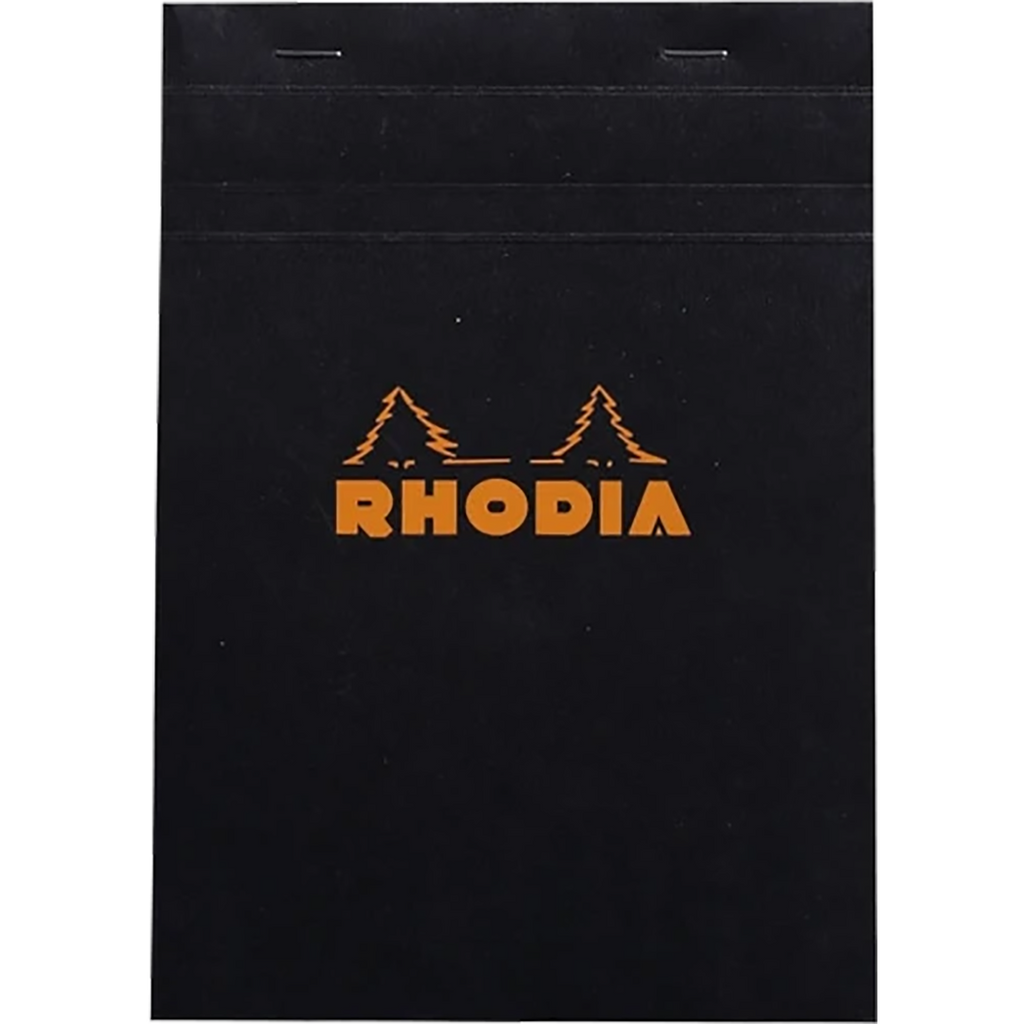 Rhodia Notepads Black Graph 80S 6 X 8-1/4-Pen Boutique Ltd