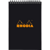 Rhodia Notepads Graph Black WB 6 X 8 1/4 - Pen Boutique Ltd