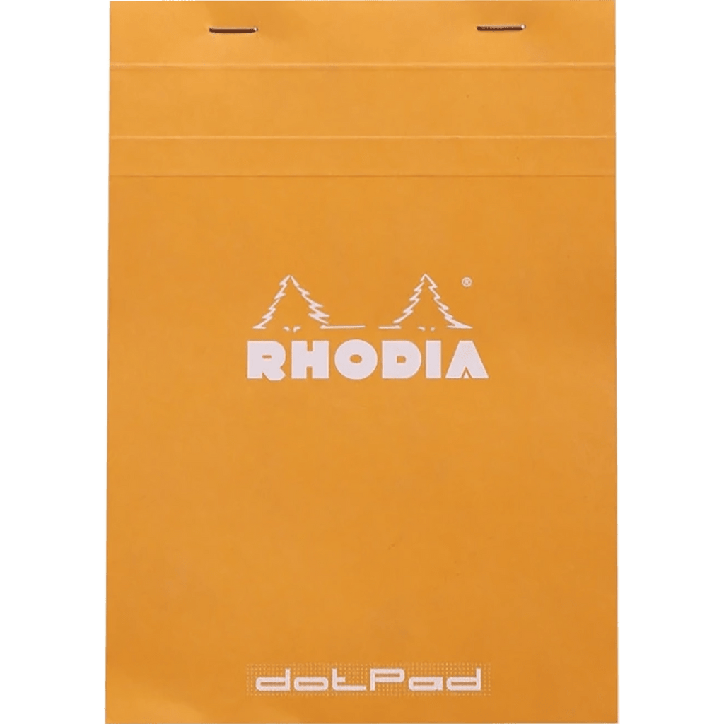 Rhodia N° 16 Staplebound Pad - Orange - Dot Grid - Pen Boutique Ltd