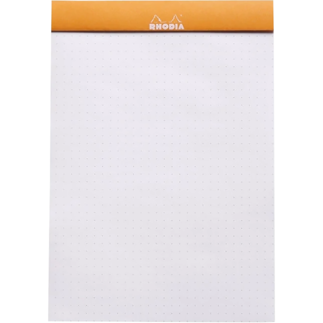 Rhodia 6X8-1/4 Dot Pad with Orange Cover-Pen Boutique Ltd