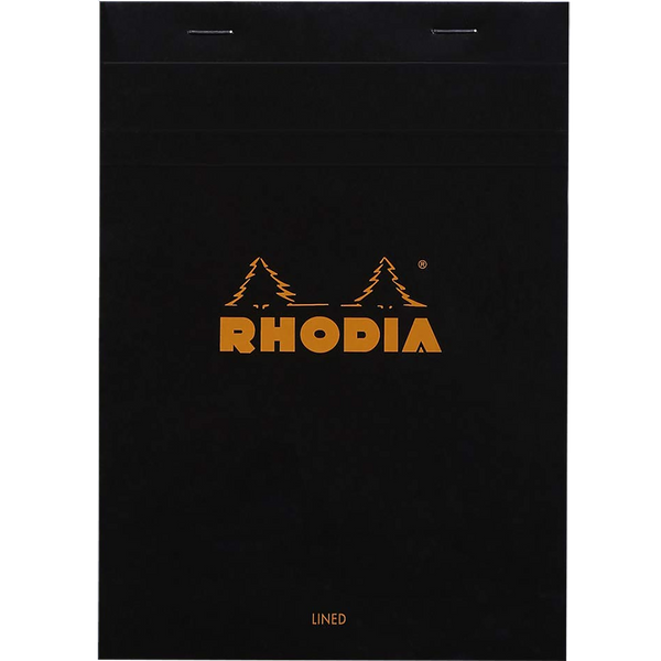 Rhodia Notepads Black RWM 80S 6 X 8-1/4-Pen Boutique Ltd