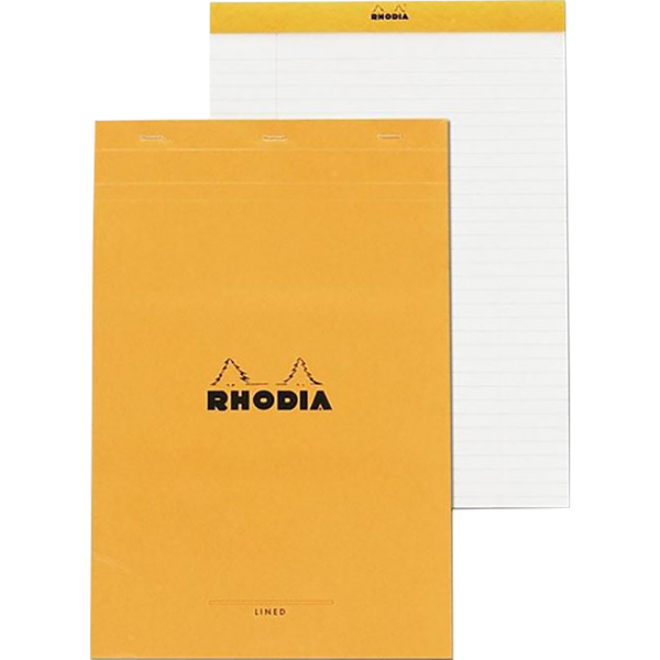 Rhodia Notepads RWM Orange 80S 6 X 8-1/4-Pen Boutique Ltd