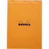 Rhodia Notepads Graph Orange 8-1/4X11-3/4 - Pen Boutique Ltd