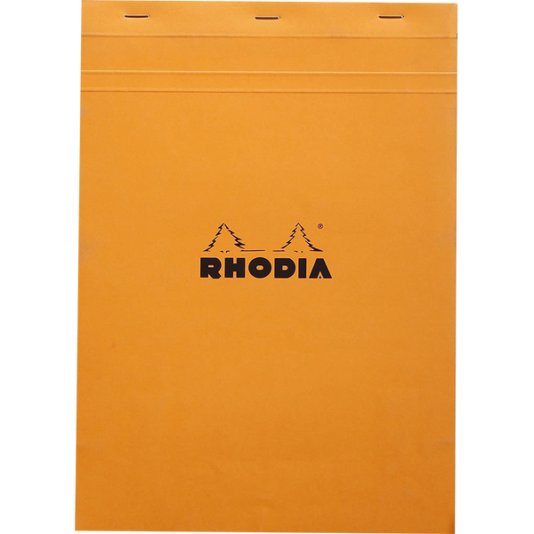 Rhodia Notepads Graph Orange 8-1/4X11-3/4-Pen Boutique Ltd