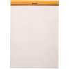 Rhodia Soft Cover Stapled Notepad Black The "R" 8-Pen Boutique Ltd