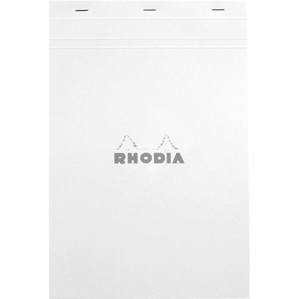 Rhodia Ice Staplebound Notepad - Graph 8-1/4" X 11-3/4"-Pen Boutique Ltd