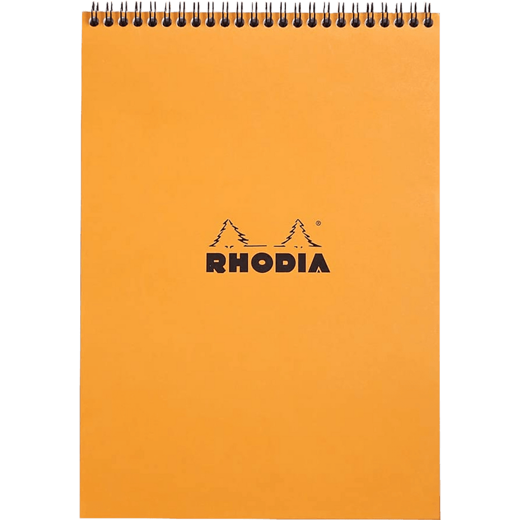 Rhodia Notepads Graph WB 8 1/4 X 12 1/2-Orange - Pen Boutique Ltd