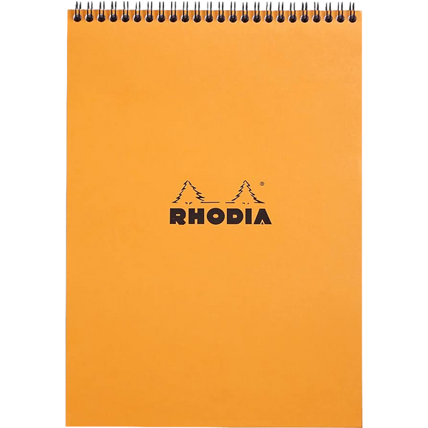 Rhodia Notepads Graph WB 8 1/4 X 12 1/2-Orange-Pen Boutique Ltd