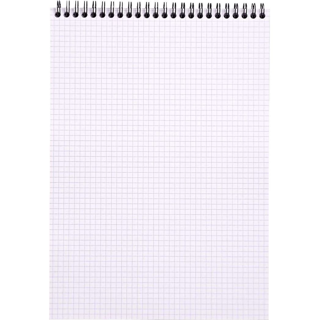 Rhodia Notepads Graph WB 8 1/4 X 12 1/2-Black-Pen Boutique Ltd