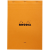 Rhodia Ruled A4 ORG 8-1/4 X 11-3/4 Notepads-Pen Boutique Ltd