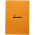 Rhodia Ruled A4 ORG 8-1/4 X 11-3/4 Notepads-Pen Boutique Ltd