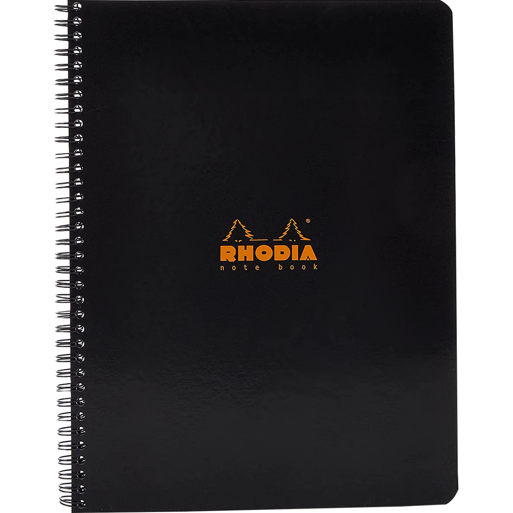 Rhodia Notebook Spiralbound Graph Black-Pen Boutique Ltd