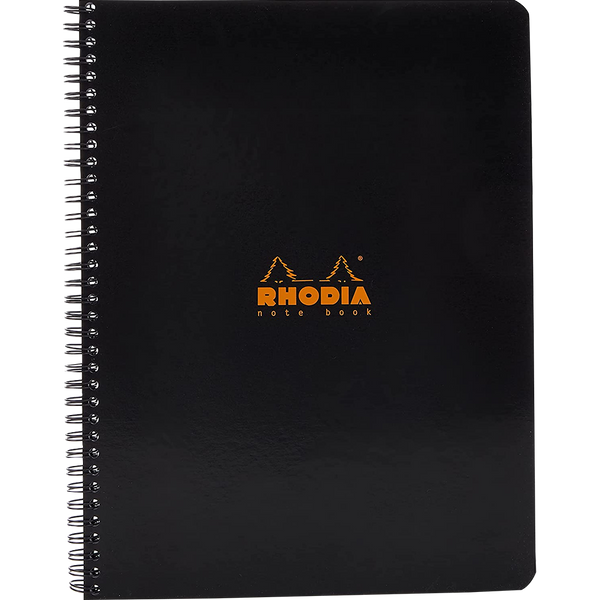 Rhodia Notebook Spiralbound Graph Black-Pen Boutique Ltd