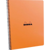 Rhodia Notebook Lined With Margin Orange-Pen Boutique Ltd