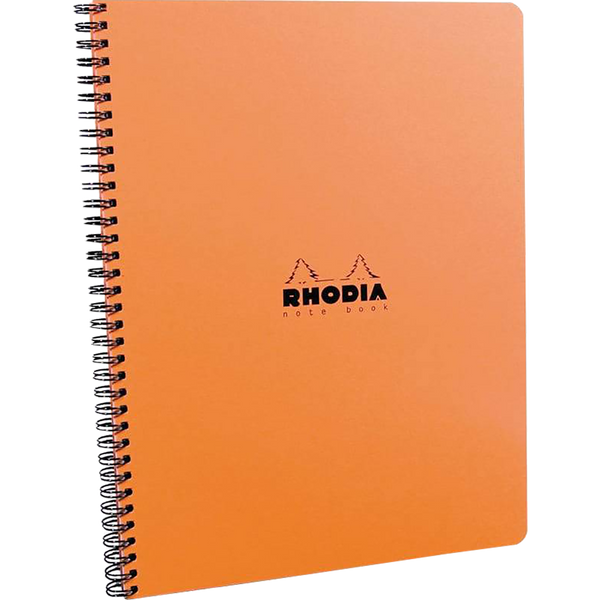Rhodia Notebook Lined With Margin Orange-Pen Boutique Ltd