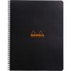 Rhodia Notebook Lined With Margin Black-Pen Boutique Ltd