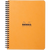 Rhodia Orange Meeting Book A5 Small 6 1/2 X 8 1/4-Pen Boutique Ltd