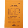 Rhodia Classic Notepads Top Staplebound 8 ¼ x 12 ½ Orange - Lined - Pen Boutique Ltd
