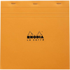 Rhodia Le Carre Square Notepads Large (8 1/4 x 8 1/4) with Orange-Pen Boutique Ltd