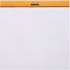 Rhodia Le Carre Square Notepads Large (8 1/4 x 8 1/4) with Orange - Pen Boutique Ltd
