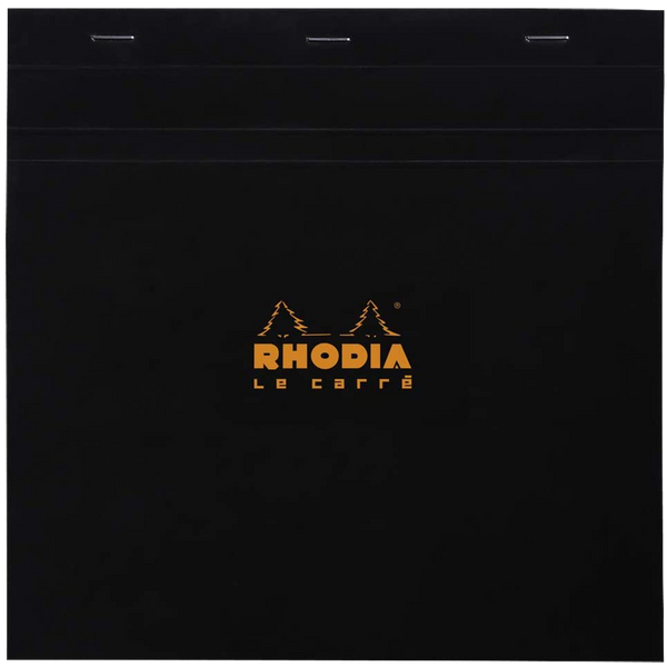 Rhodia Le Carre Square Notepads Large (8 1/4 x 8 1/4) with Black-Pen Boutique Ltd