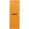 Rhodia Notepads Orange Lined 3x8 1/4-Pen Boutique Ltd