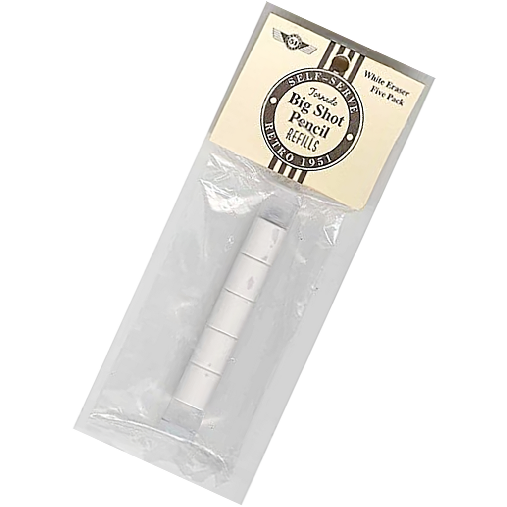 Retro51 Big Shot PC Eraser 2 pack-Pen Boutique Ltd