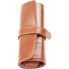 Aston Leather 5 Pen Roll Up Case - Cognac-Pen Boutique Ltd