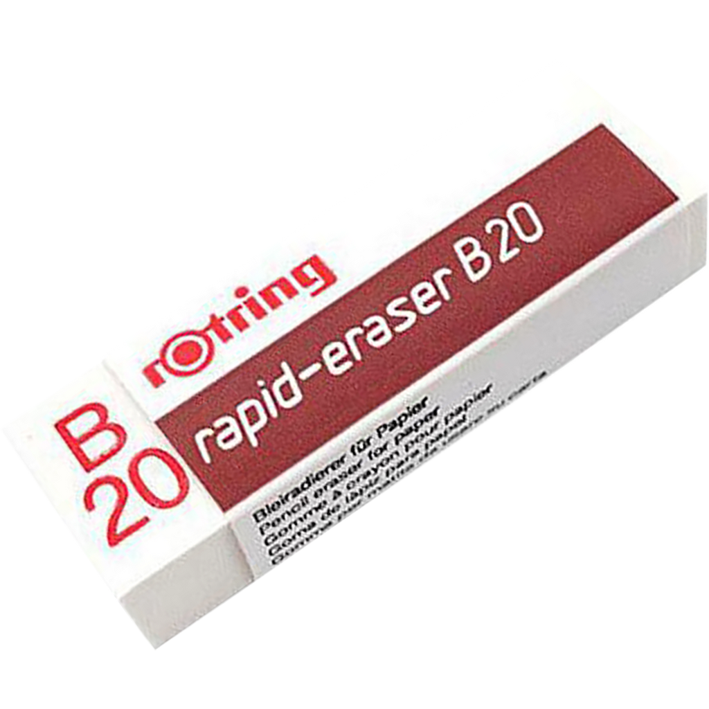 Rotring Rapid Pro B Eraser- For pencil lines-Pen Boutique Ltd