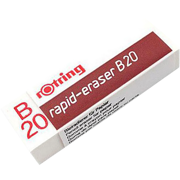 Rotring Rapid Pro B Eraser- For pencil lines-Pen Boutique Ltd