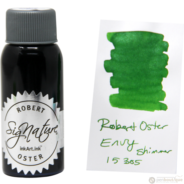 Robert Oster Shake'N'Shimmy Ink Bottle - Envy Green - 50ml-Pen Boutique Ltd