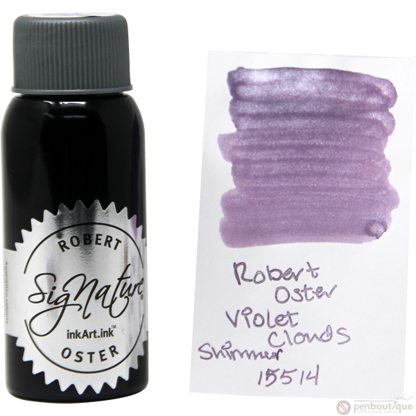 Robert Oster Shake'N'Shimmy Ink Bottle - Violet Clouds - 50ml-Pen Boutique Ltd